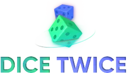 Dice Twice logo.